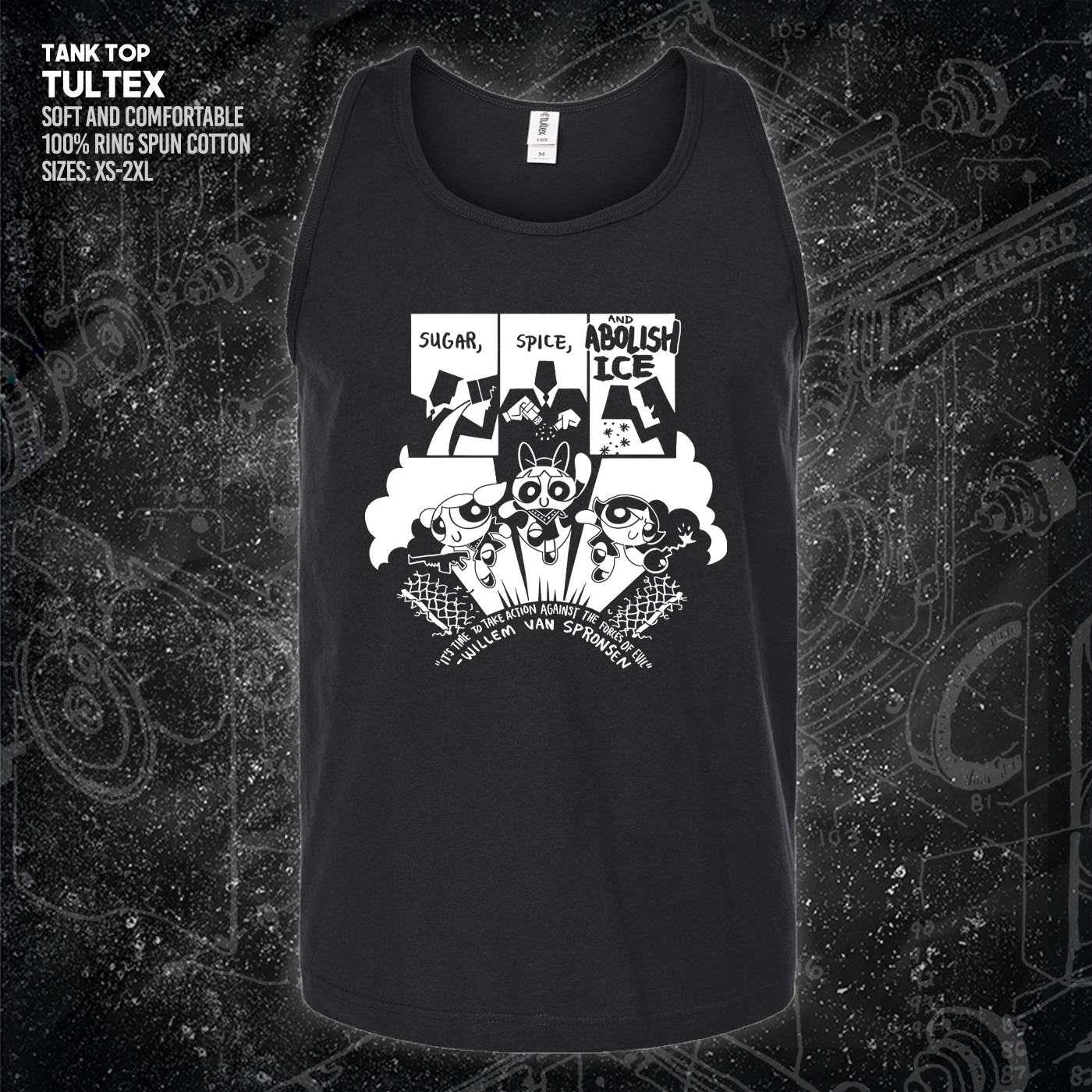 Sugar Spice & Abolish - Take Action Against The Forces Of Evil - Jonas Goonface