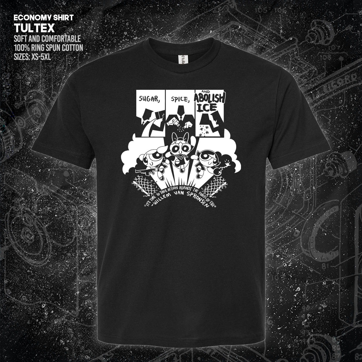 Sugar Spice & Abolish - Take Action Against The Forces Of Evil - Jonas Goonface