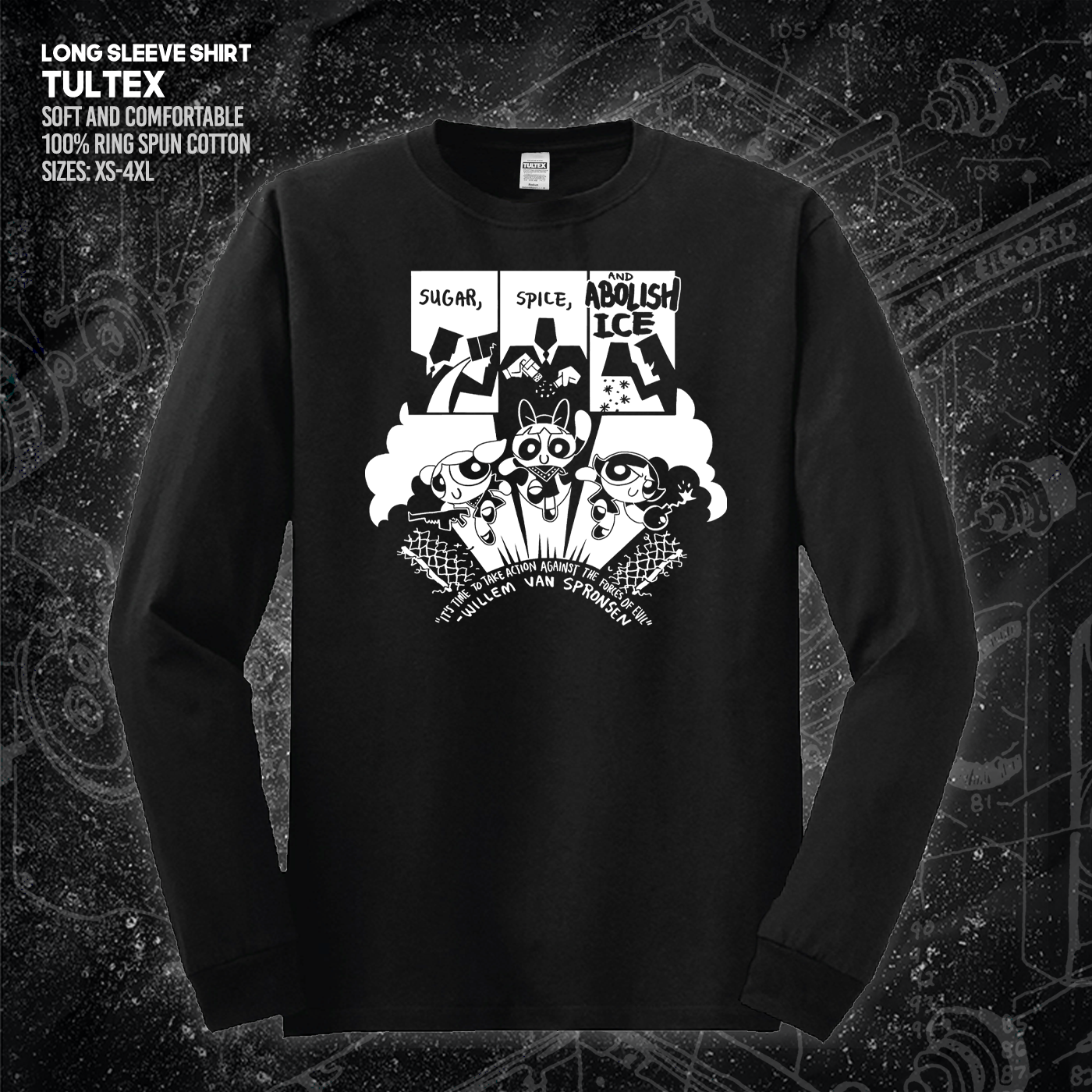 Sugar Spice & Abolish - Take Action Against The Forces Of Evil - Jonas Goonface