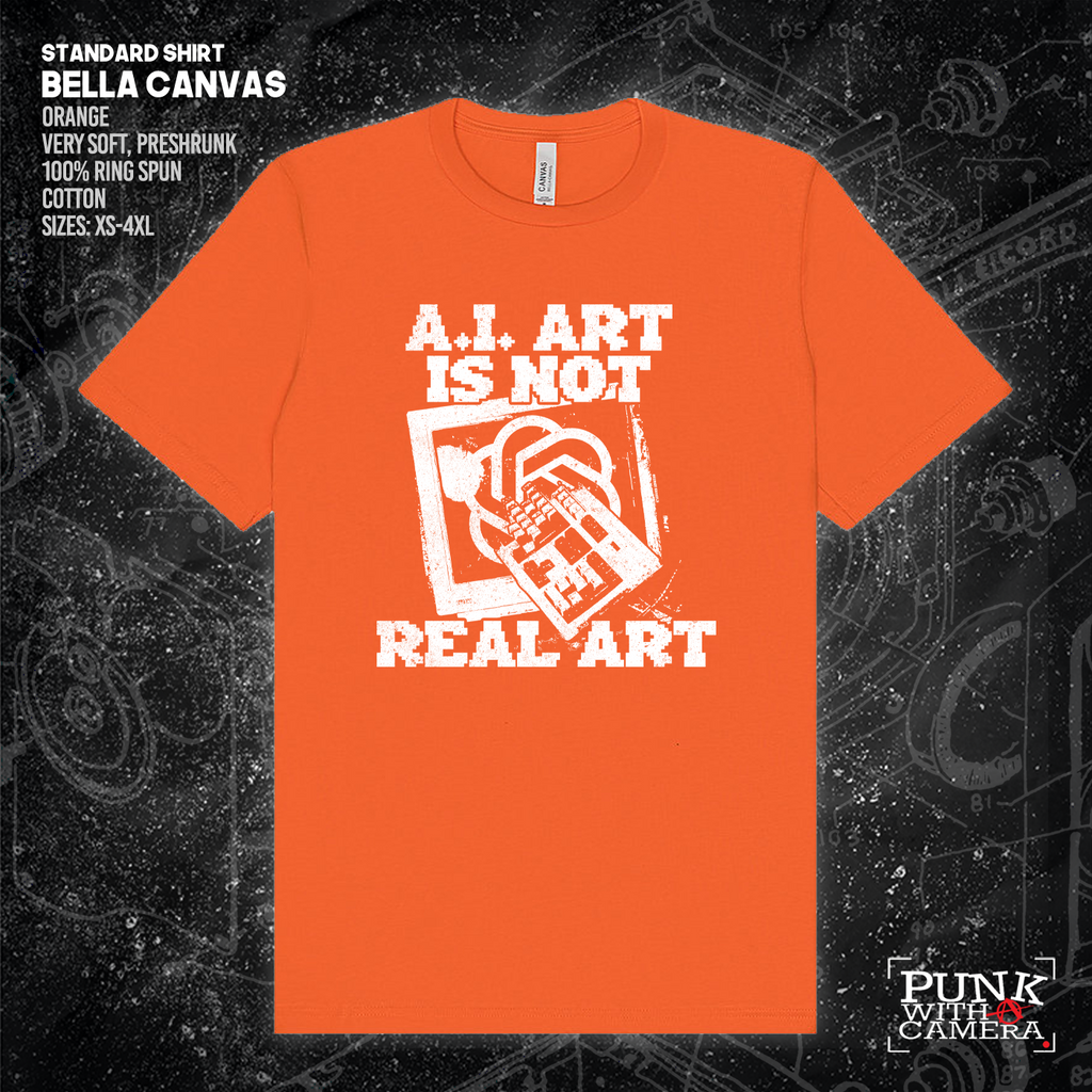 AI Art Is Not Real Art Keyboard - George Grizzly