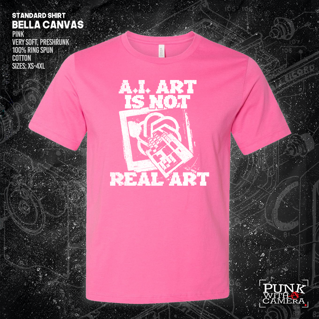 AI Art Is Not Real Art Keyboard - George Grizzly
