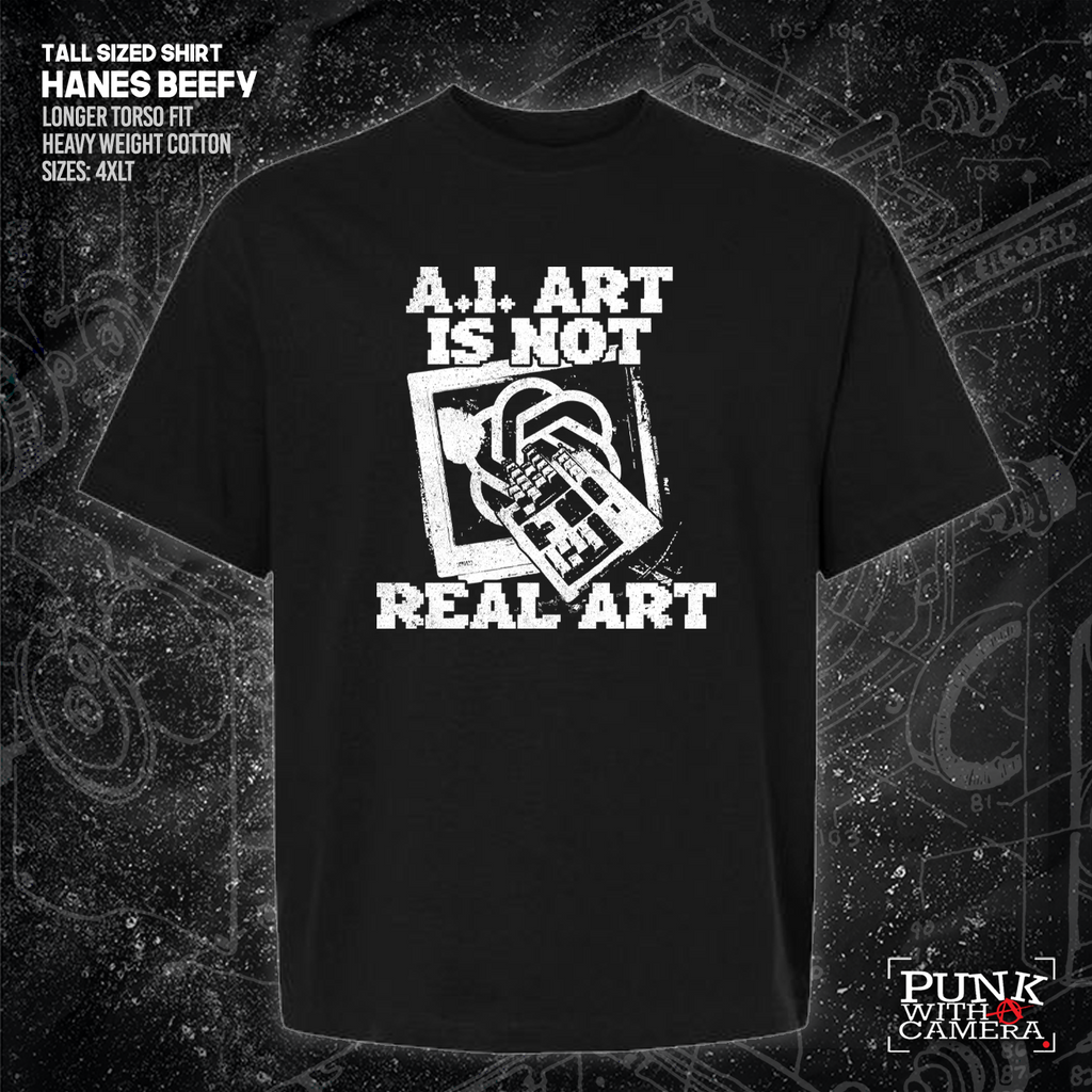 AI Art Is Not Real Art Keyboard - George Grizzly