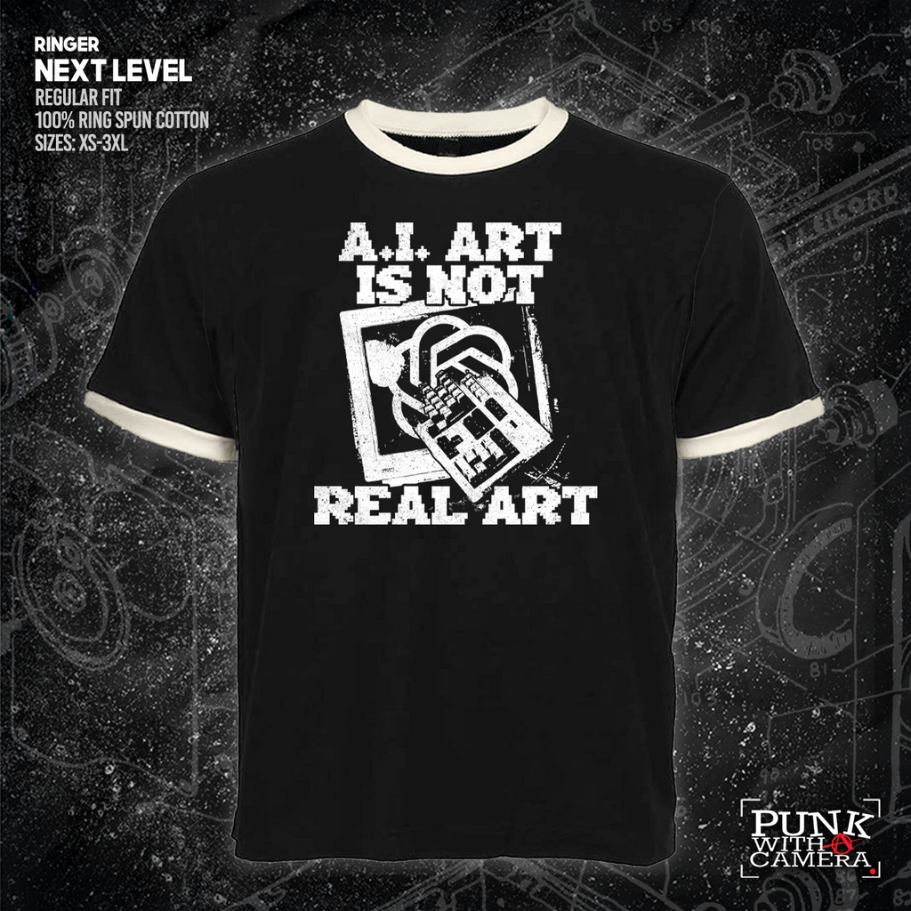 AI Art Is Not Real Art Keyboard - George Grizzly