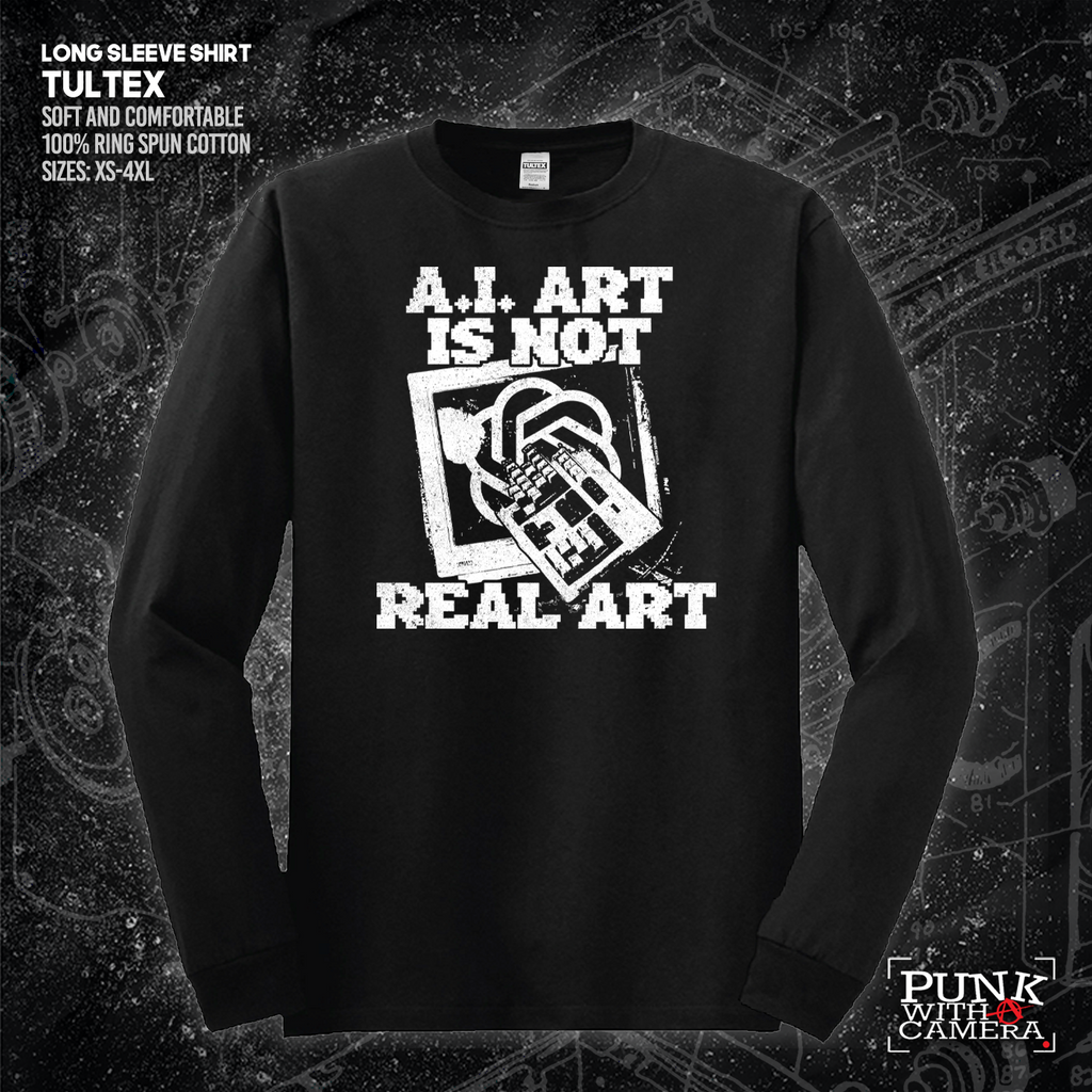 AI Art Is Not Real Art Keyboard - George Grizzly