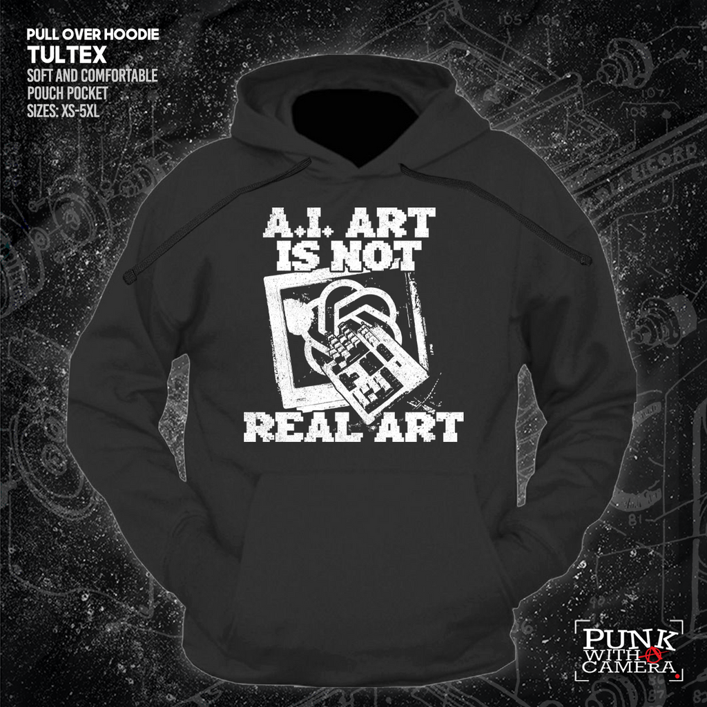AI Art Is Not Real Art Keyboard - George Grizzly