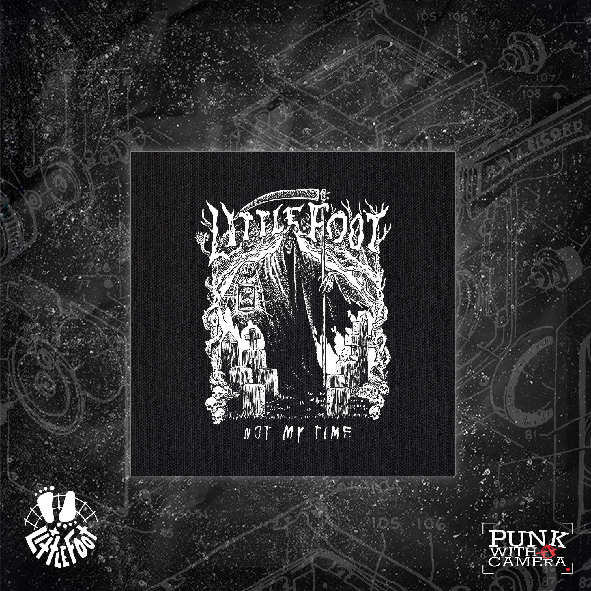 Little Foot - Not My Time - Backpatch