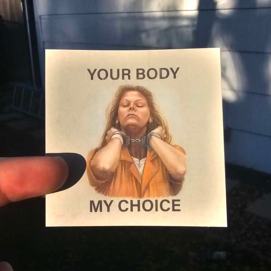 Your Body My Choice - Sticker (3X3)