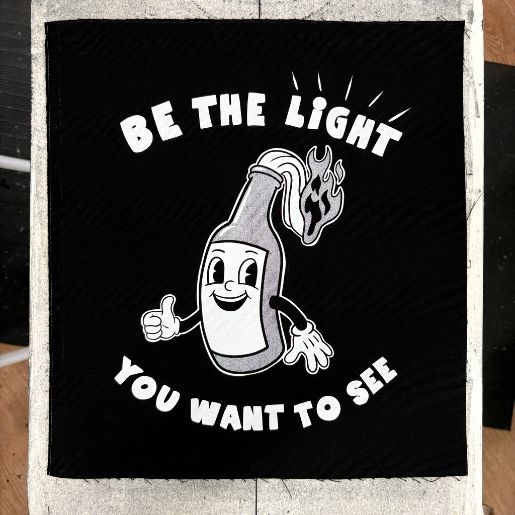 Be The Light You Want To See - Backpatch