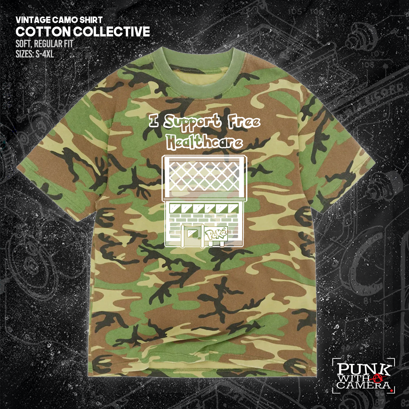 I Support Free Healthcare -  Melcom Brown