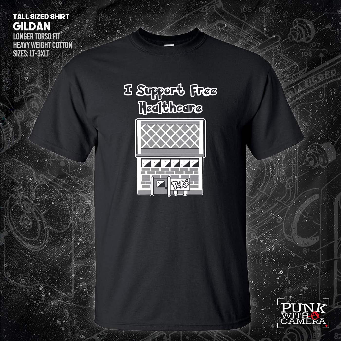 I Support Free Healthcare -  Melcom Brown