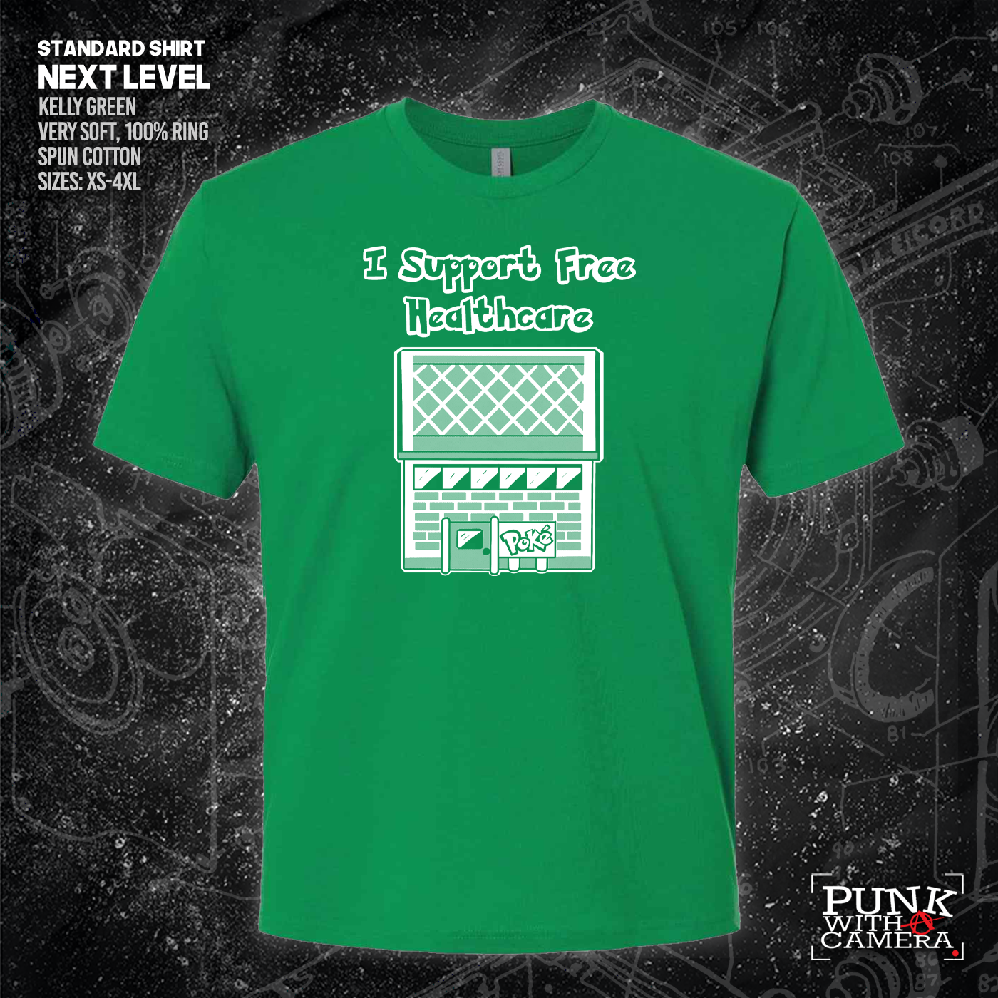 I Support Free Healthcare -  Melcom Brown