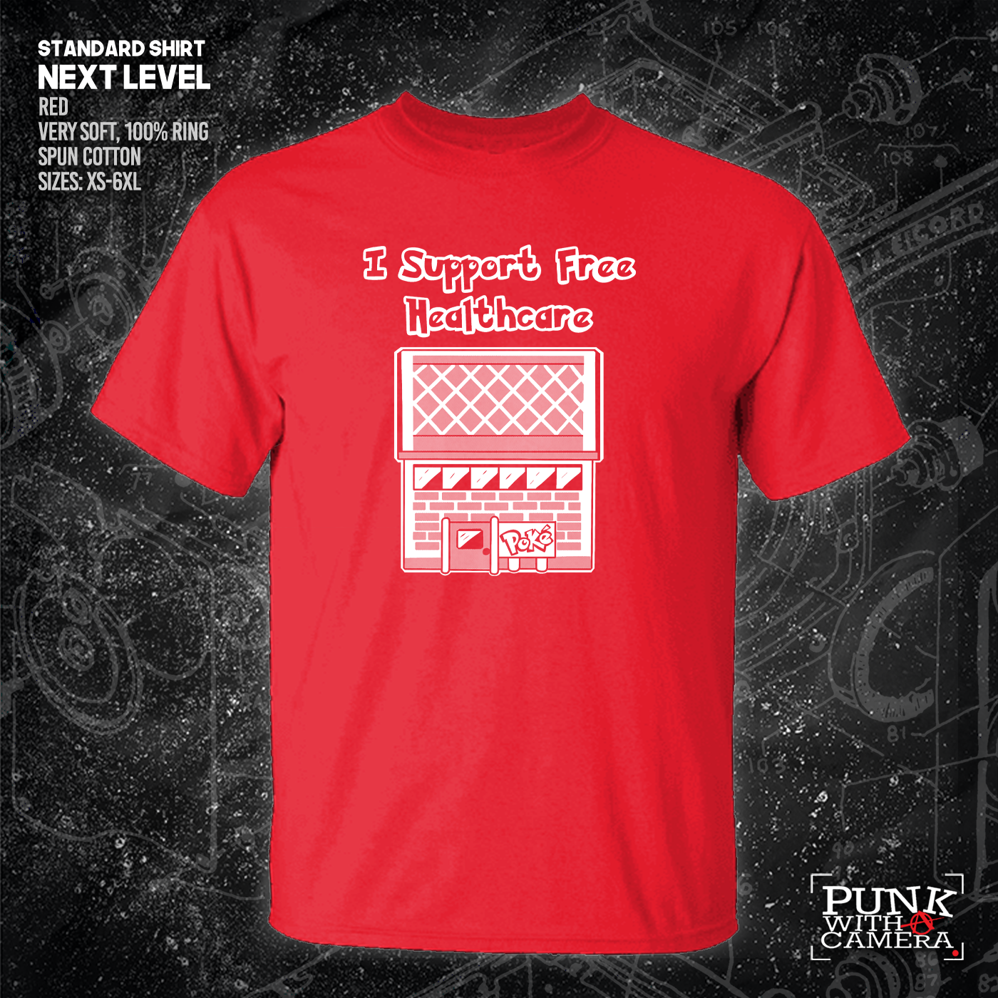 I Support Free Healthcare -  Melcom Brown