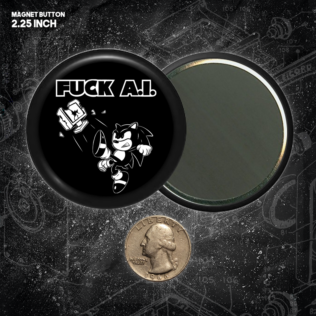 Fuck AI - Buttons (1.5 & 2.25 Inch)