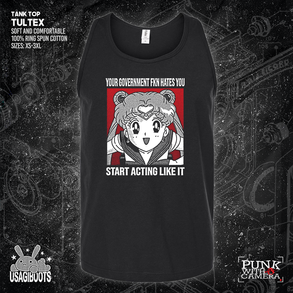 Your Government Fucking Hates You - Usagi Boots