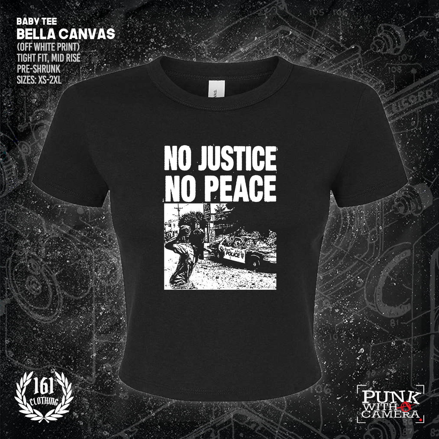 No Justice No Peace - 161.Clothing
