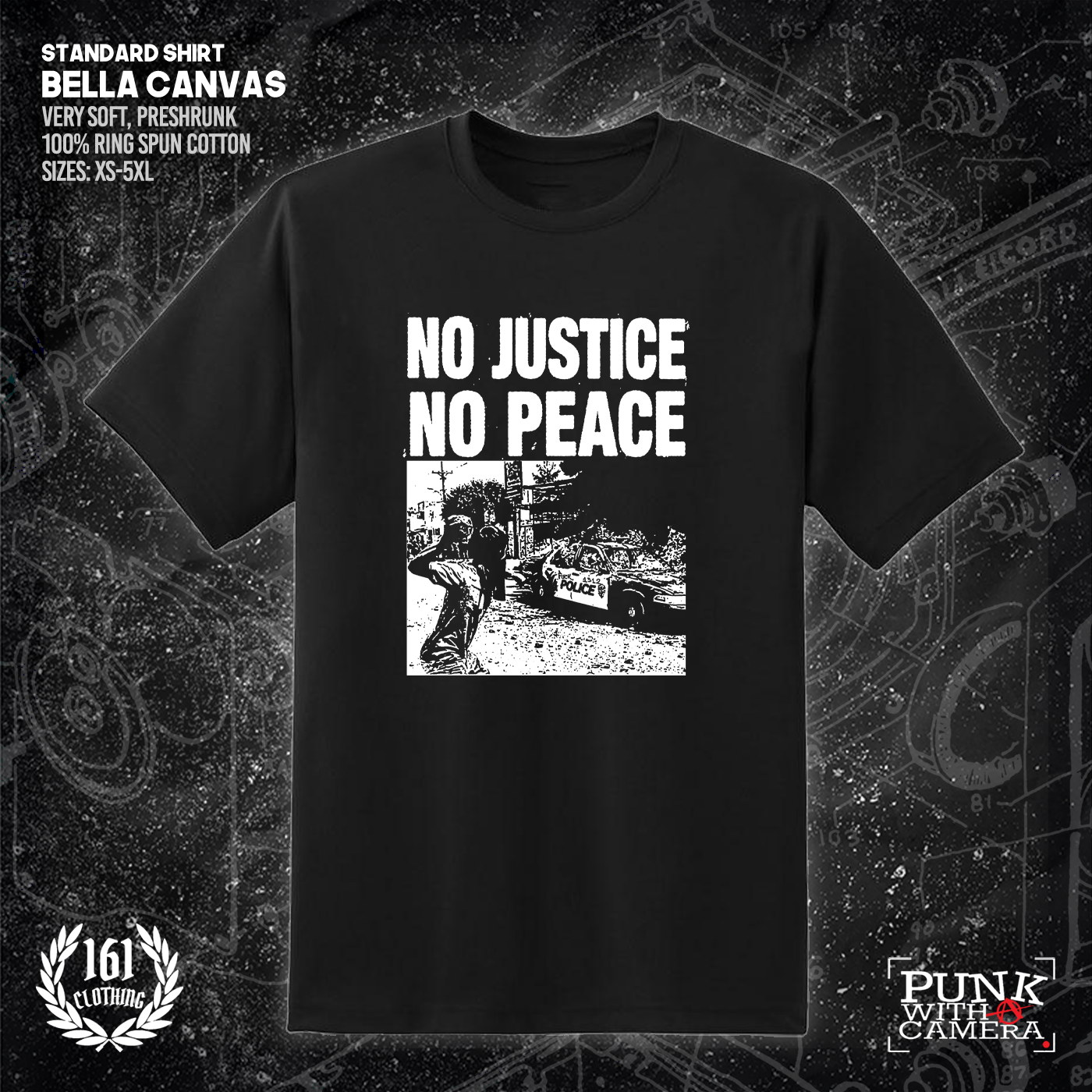 No Justice No Peace - 161.Clothing