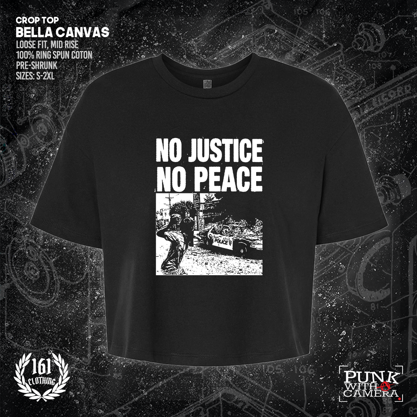 No Justice No Peace - 161.Clothing