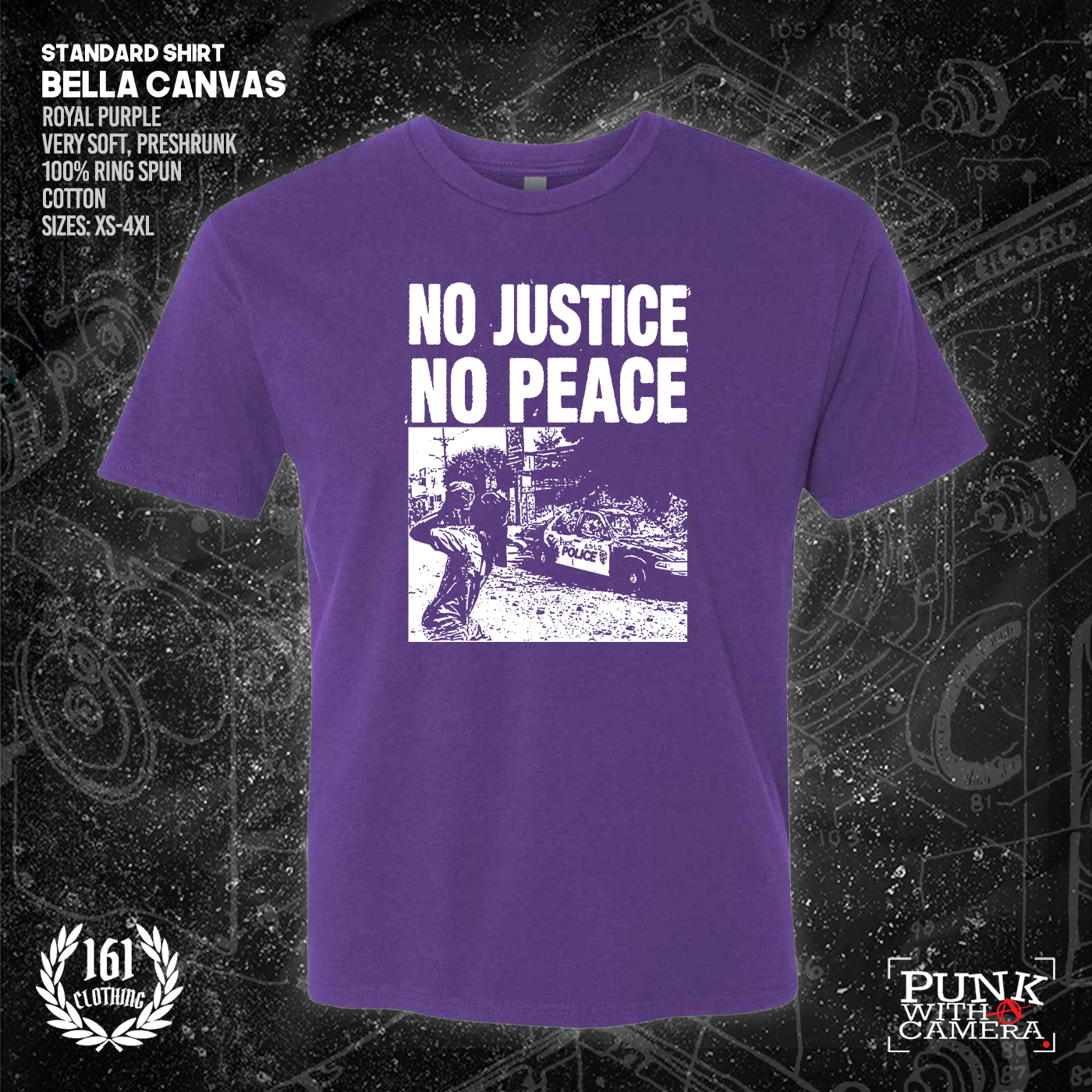 No Justice No Peace - 161.Clothing