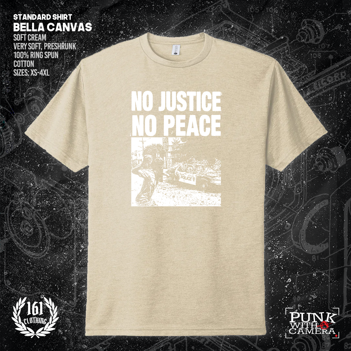 No Justice No Peace - 161.Clothing