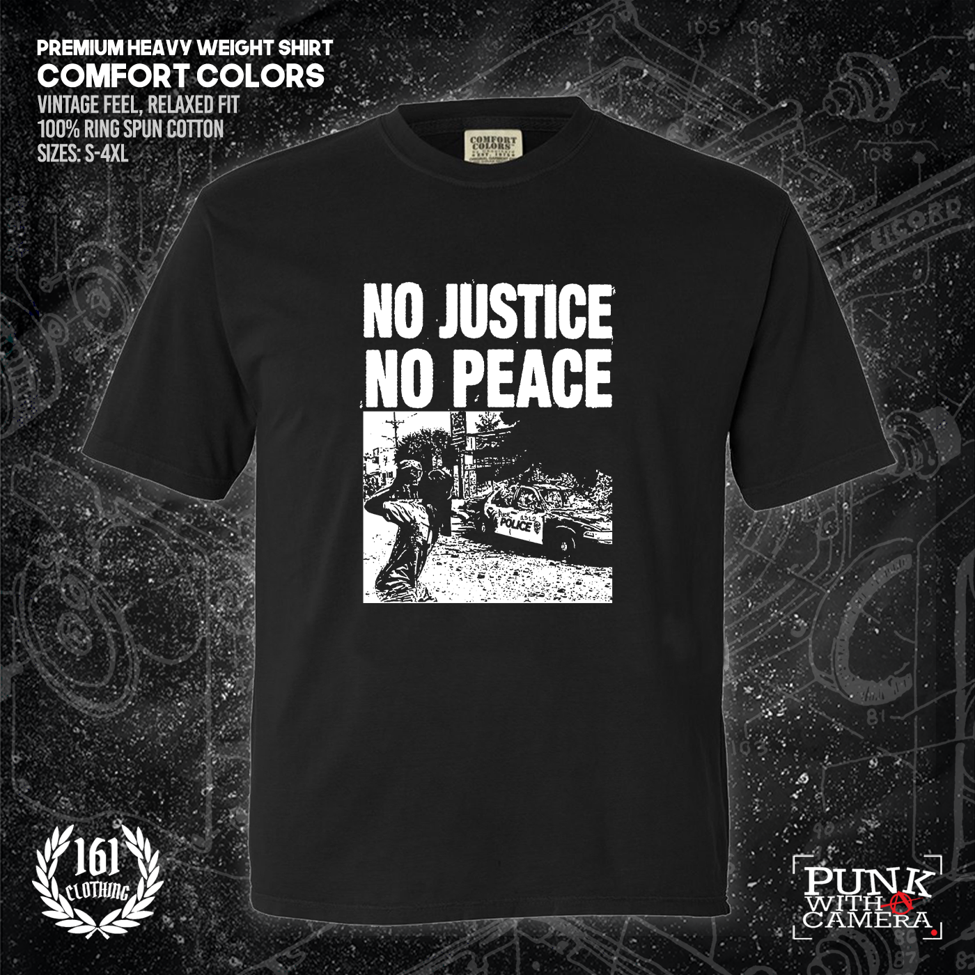 No Justice No Peace - 161.Clothing