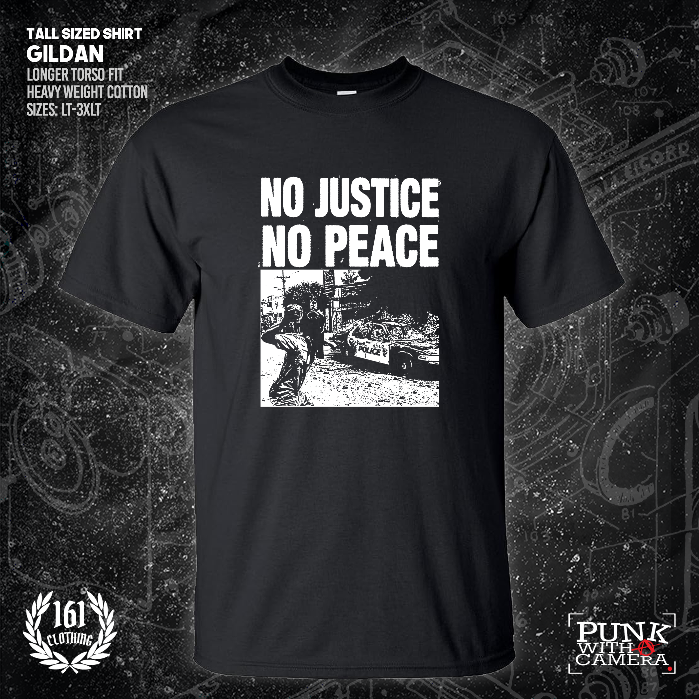 No Justice No Peace - 161.Clothing