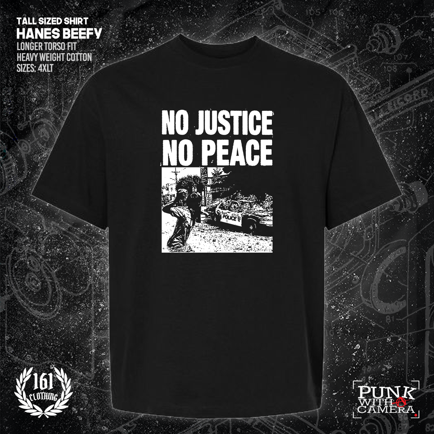 No Justice No Peace - 161.Clothing