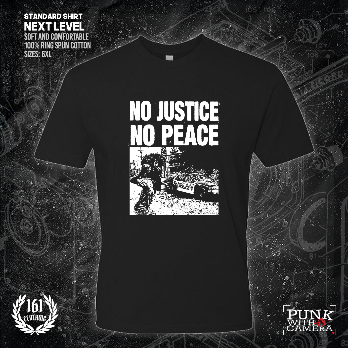 No Justice No Peace - 161.Clothing