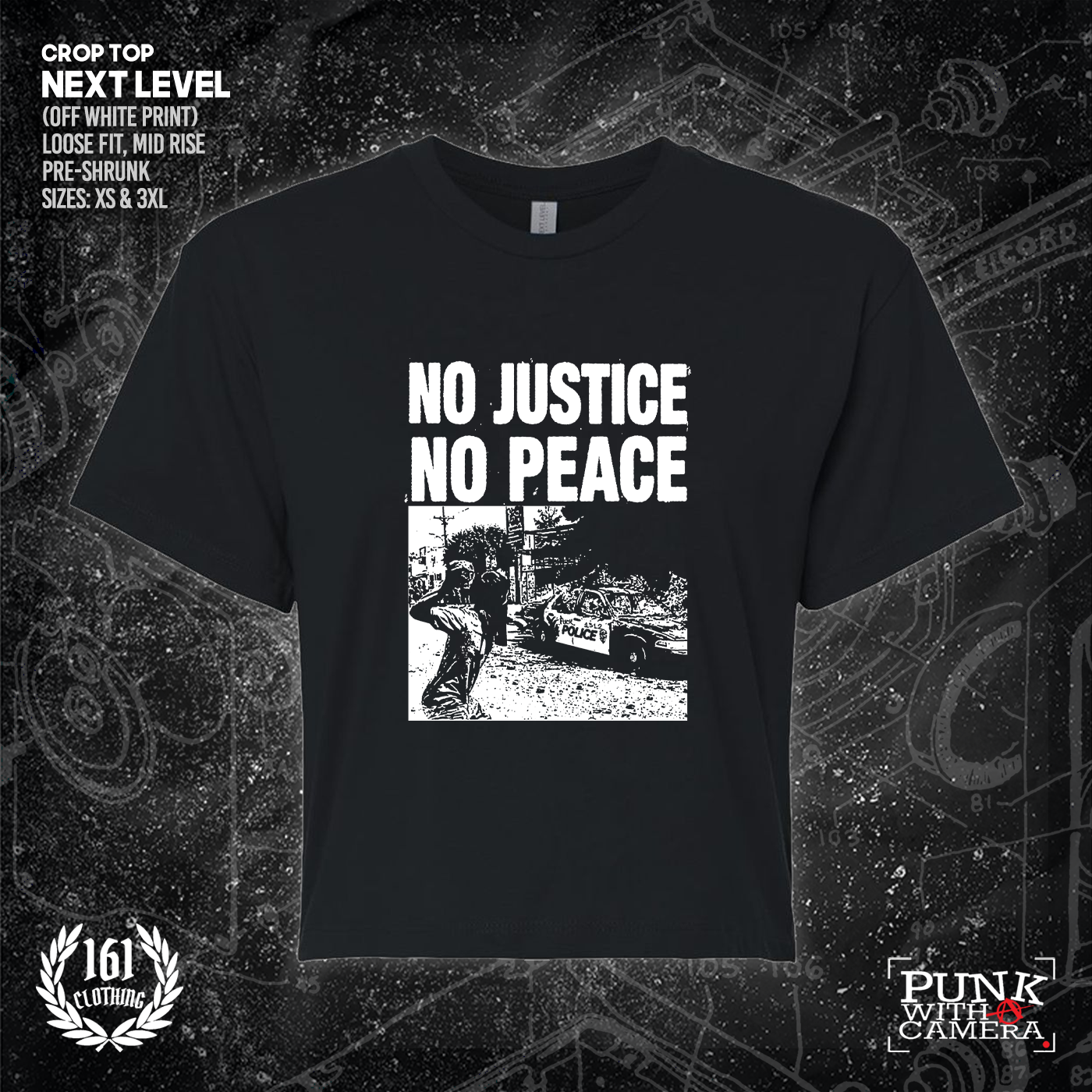 No Justice No Peace - 161.Clothing