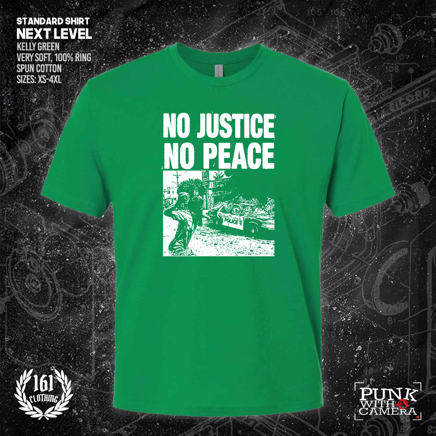 No Justice No Peace - 161.Clothing