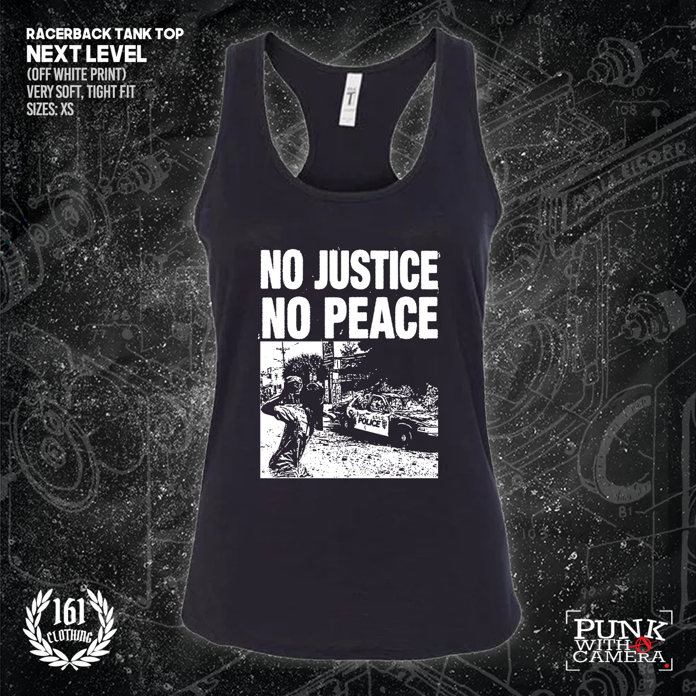 No Justice No Peace - 161.Clothing