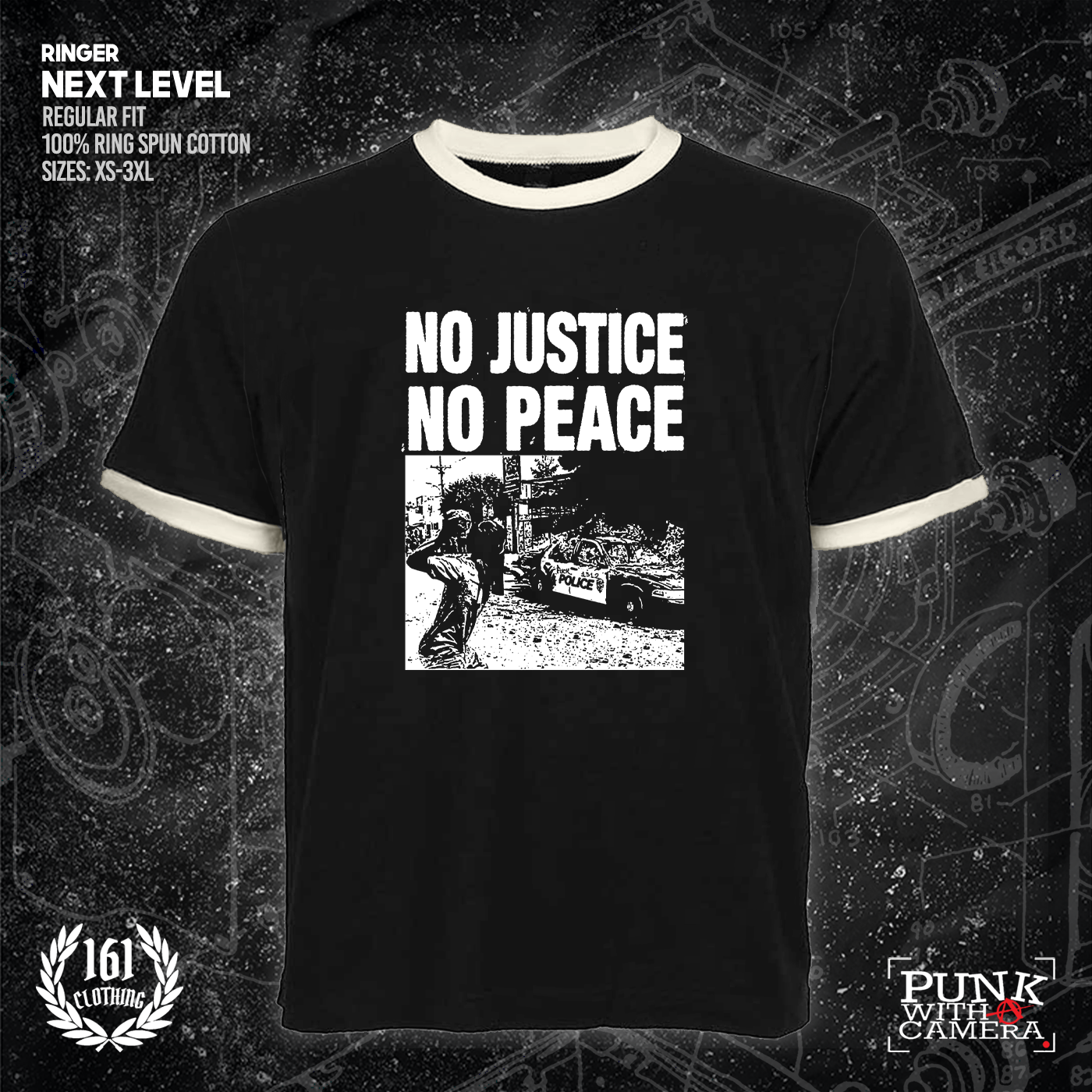 No Justice No Peace - 161.Clothing
