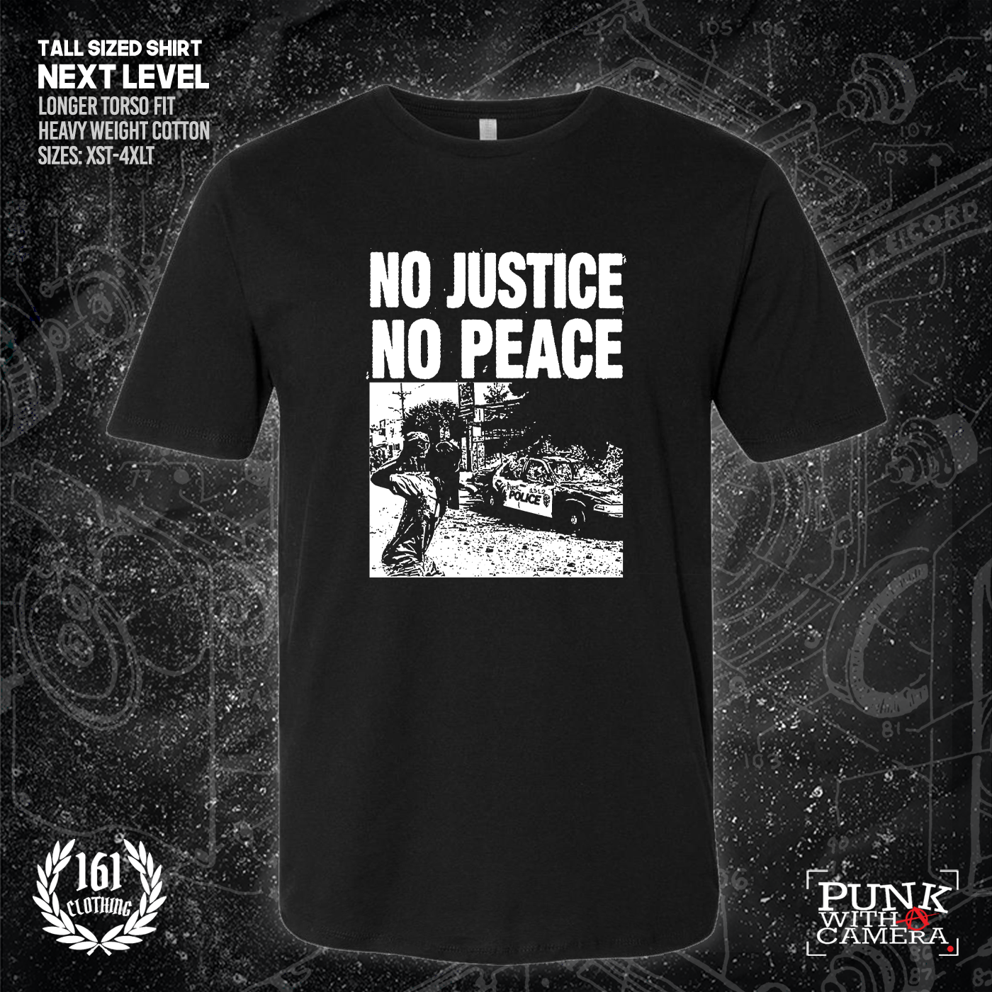 No Justice No Peace - 161.Clothing