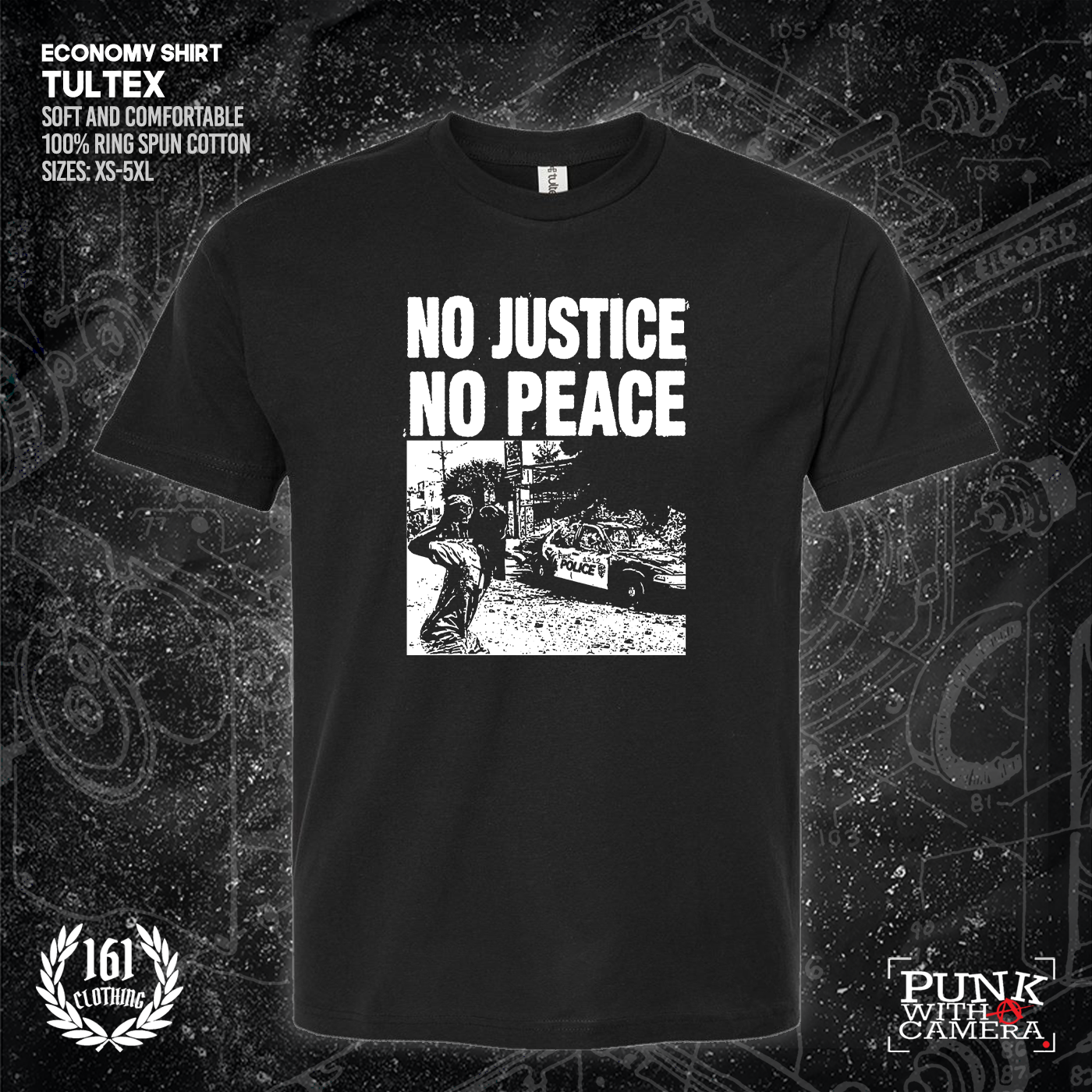 No Justice No Peace - 161.Clothing