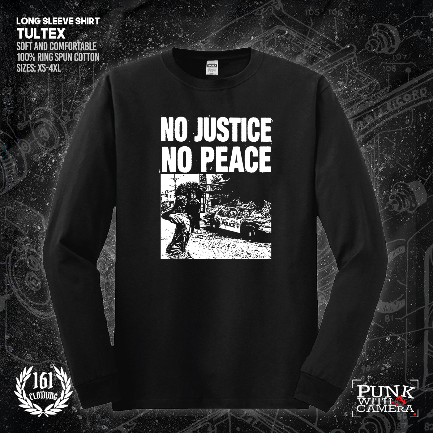 No Justice No Peace - 161.Clothing