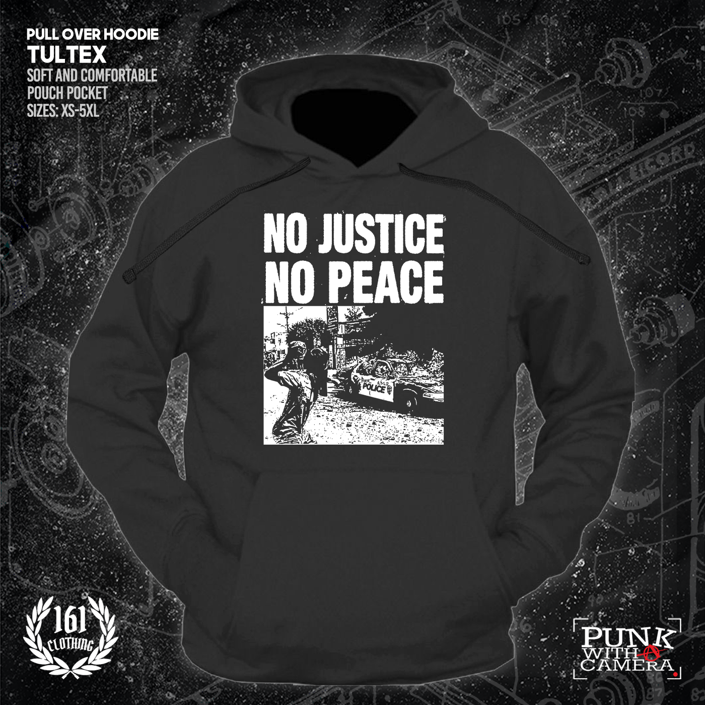 No Justice No Peace - 161.Clothing