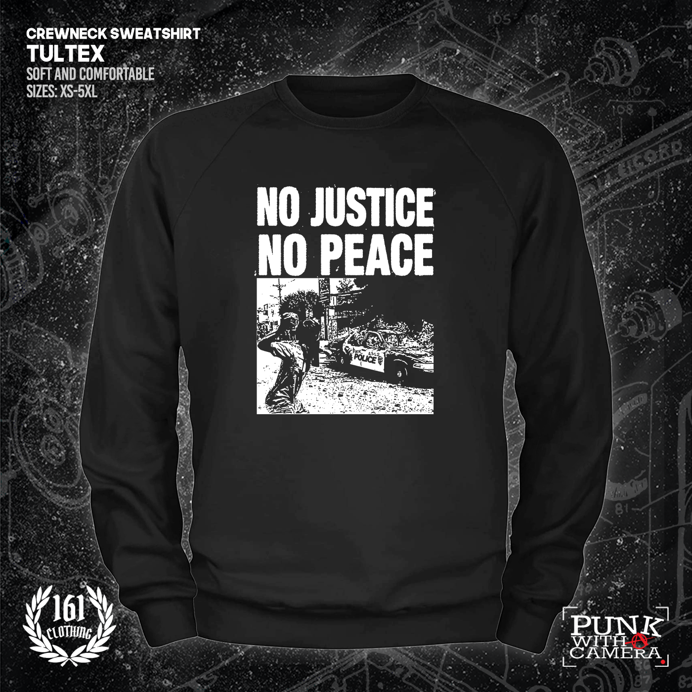 No Justice No Peace - 161.Clothing