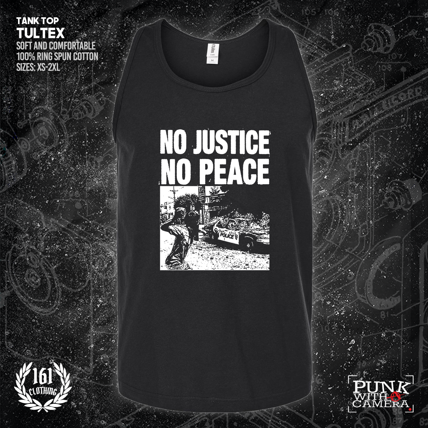 No Justice No Peace - 161.Clothing