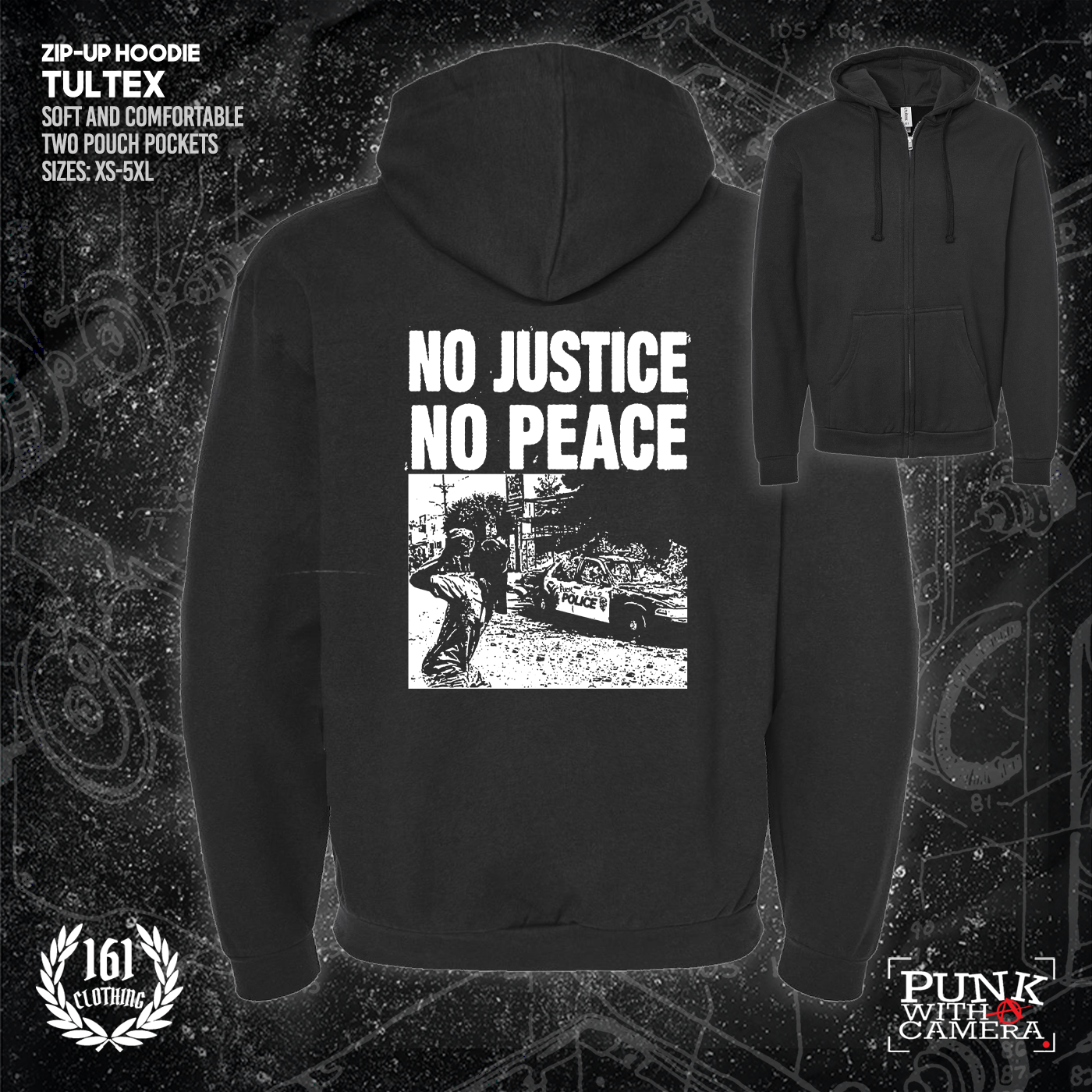 No Justice No Peace - 161.Clothing