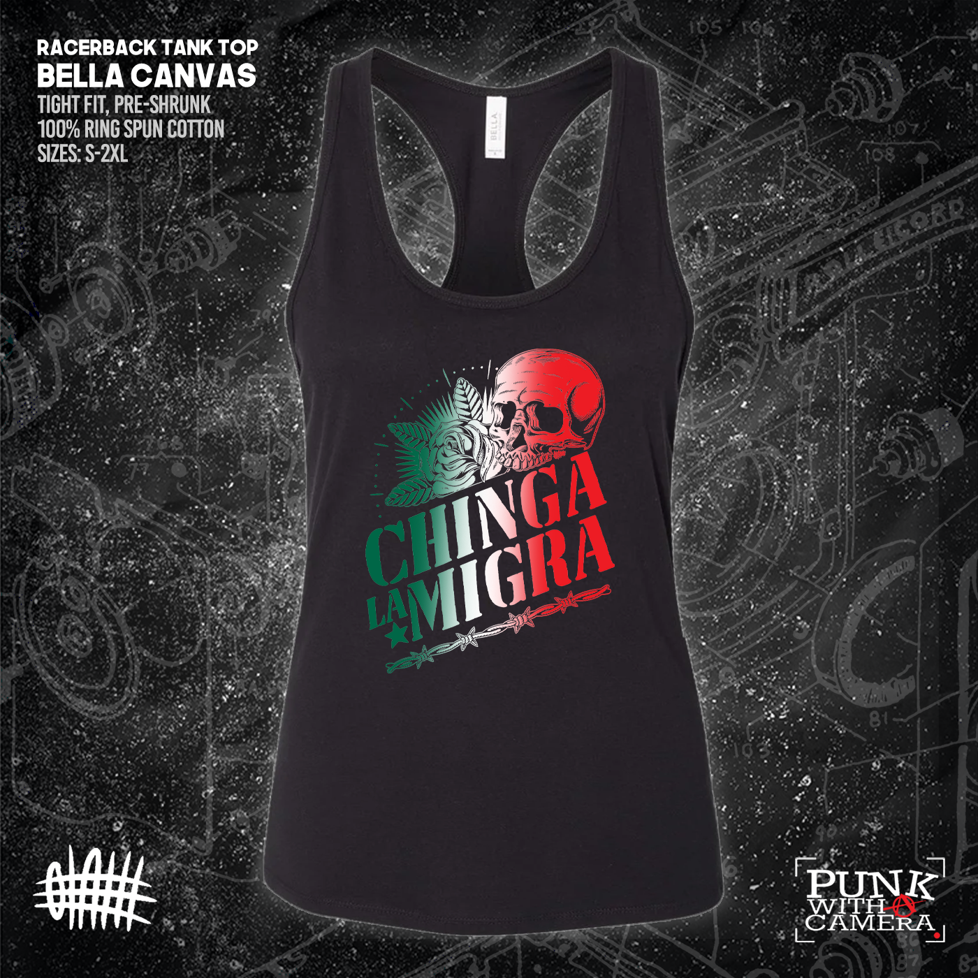 Chinga La Migra - Olafh Ace - Mutual Aid Design