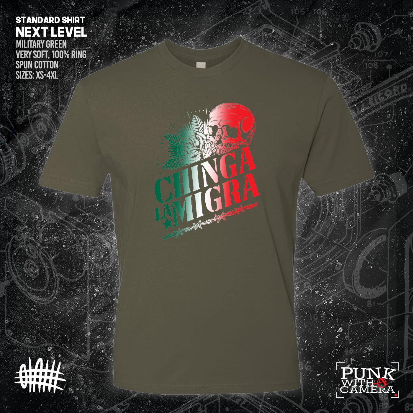 Chinga La Migra - Olafh Ace - Mutual Aid Design