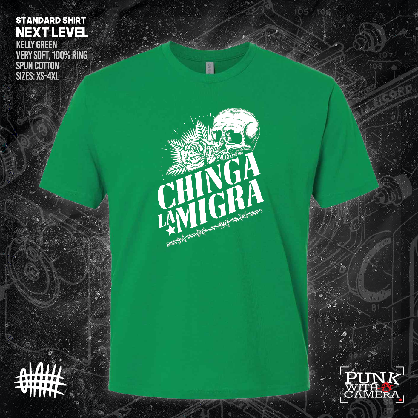 Chinga La Migra - Olafh Ace - Mutual Aid Design