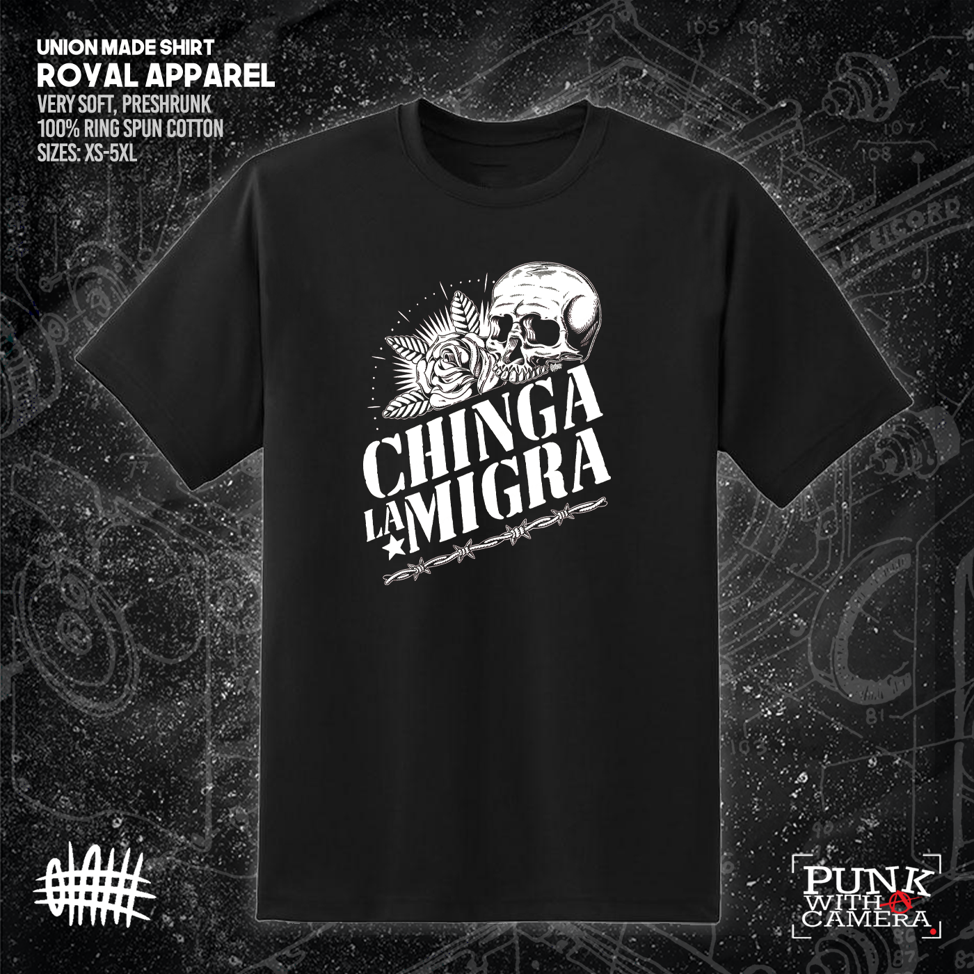 Chinga La Migra - Olafh Ace - Mutual Aid Design