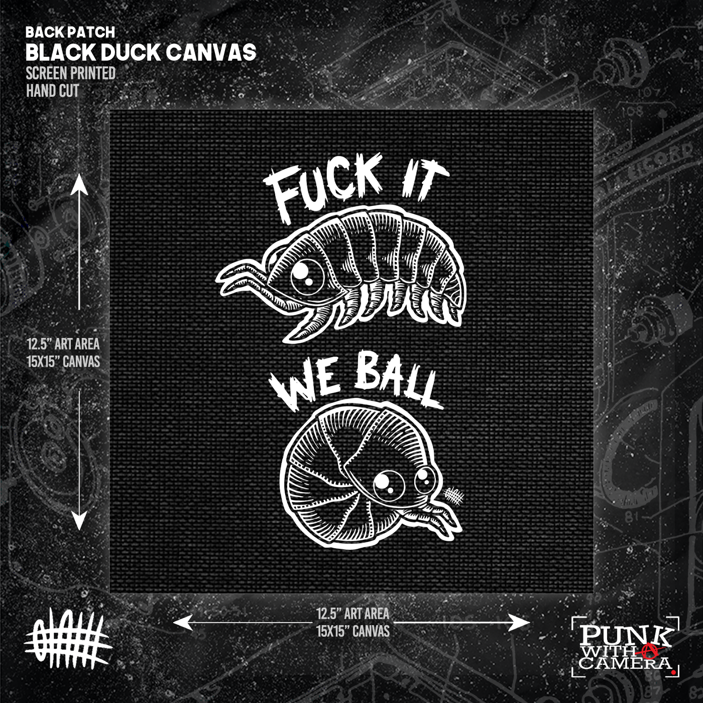 Fuck It We Ball - Backpatch