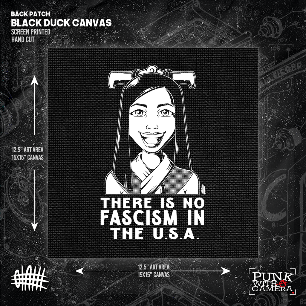 There Is No Fascism In The USA - Backpatch