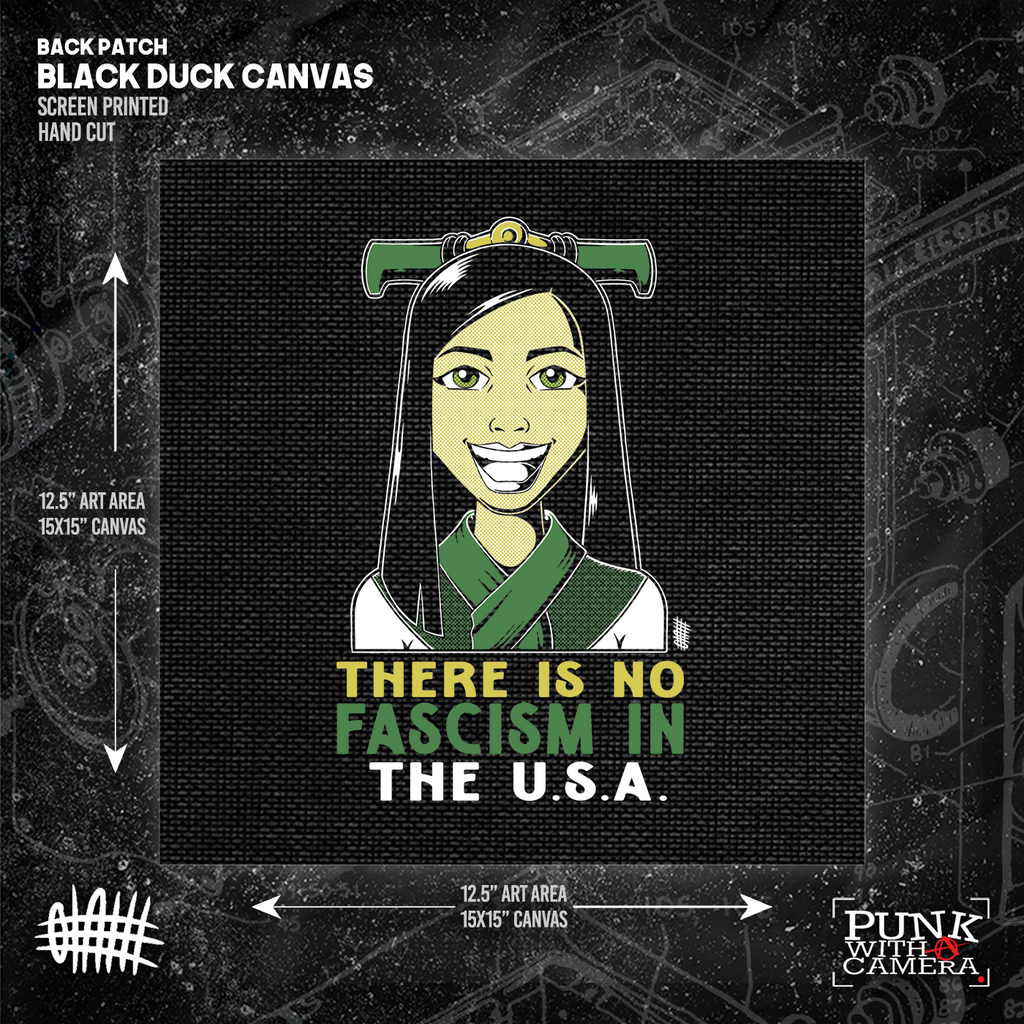 There Is No Fascism In The USA - Backpatch