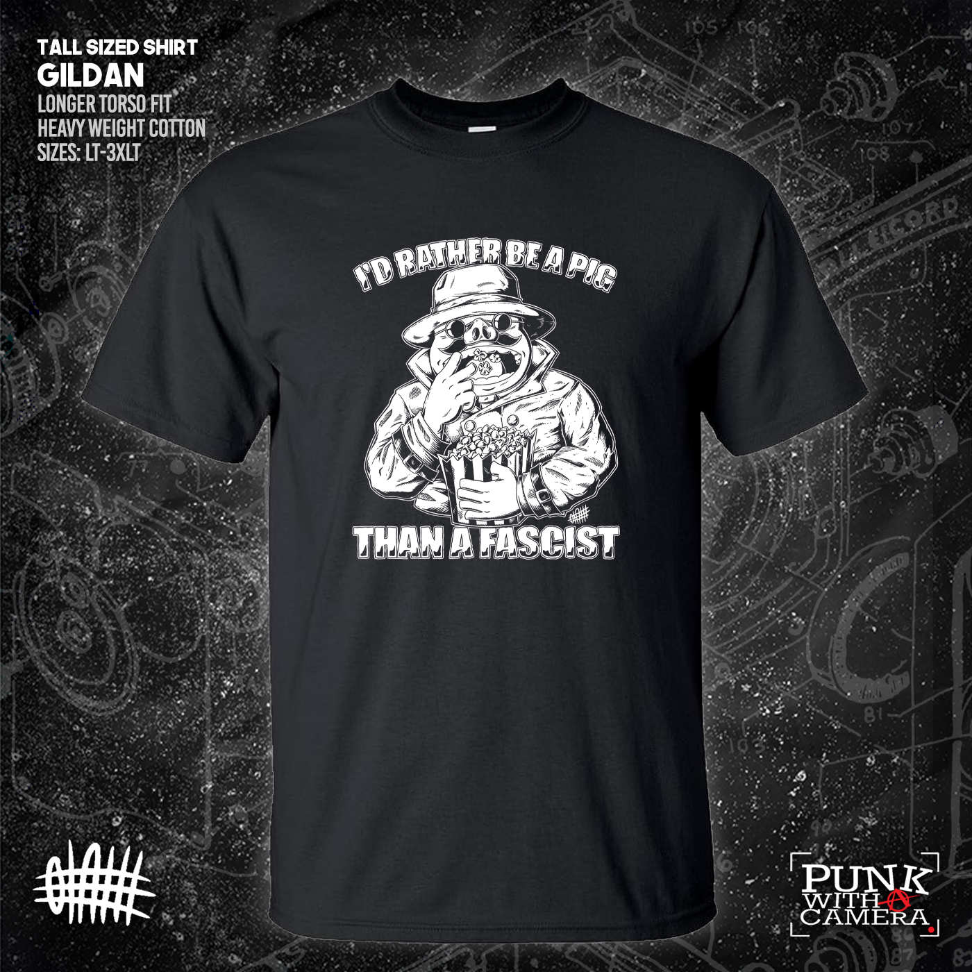 I'd Rather Be A Pig Than A Fascist - Olafh Ace