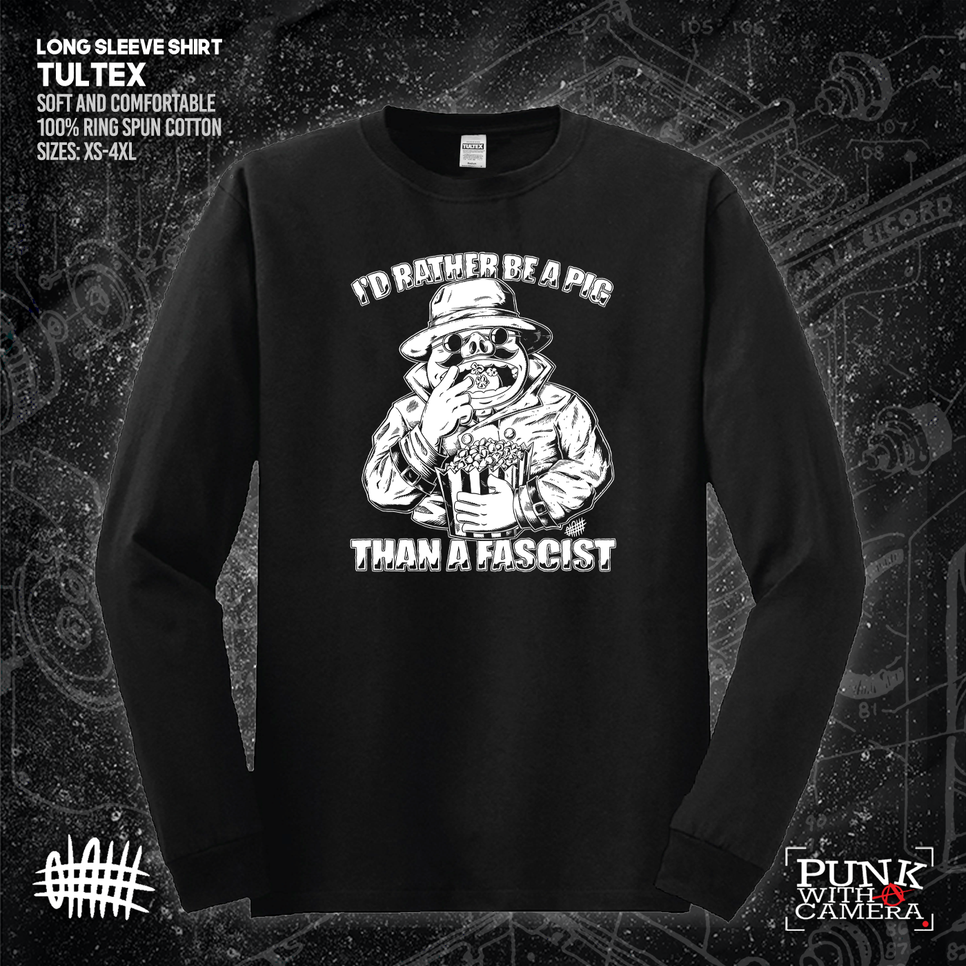 I'd Rather Be A Pig Than A Fascist - Olafh Ace
