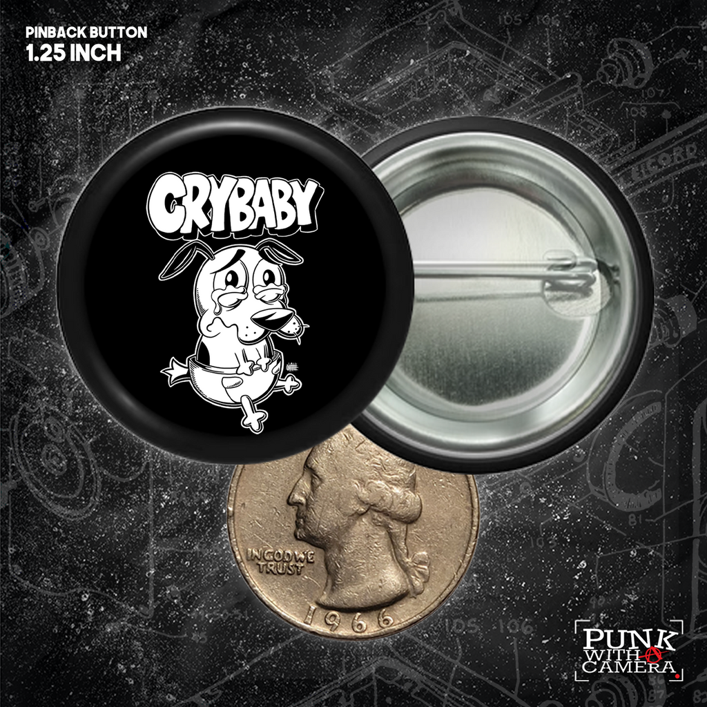 Crybaby - Buttons (1, 1.25, 1.5, & 2.25 Inch)
