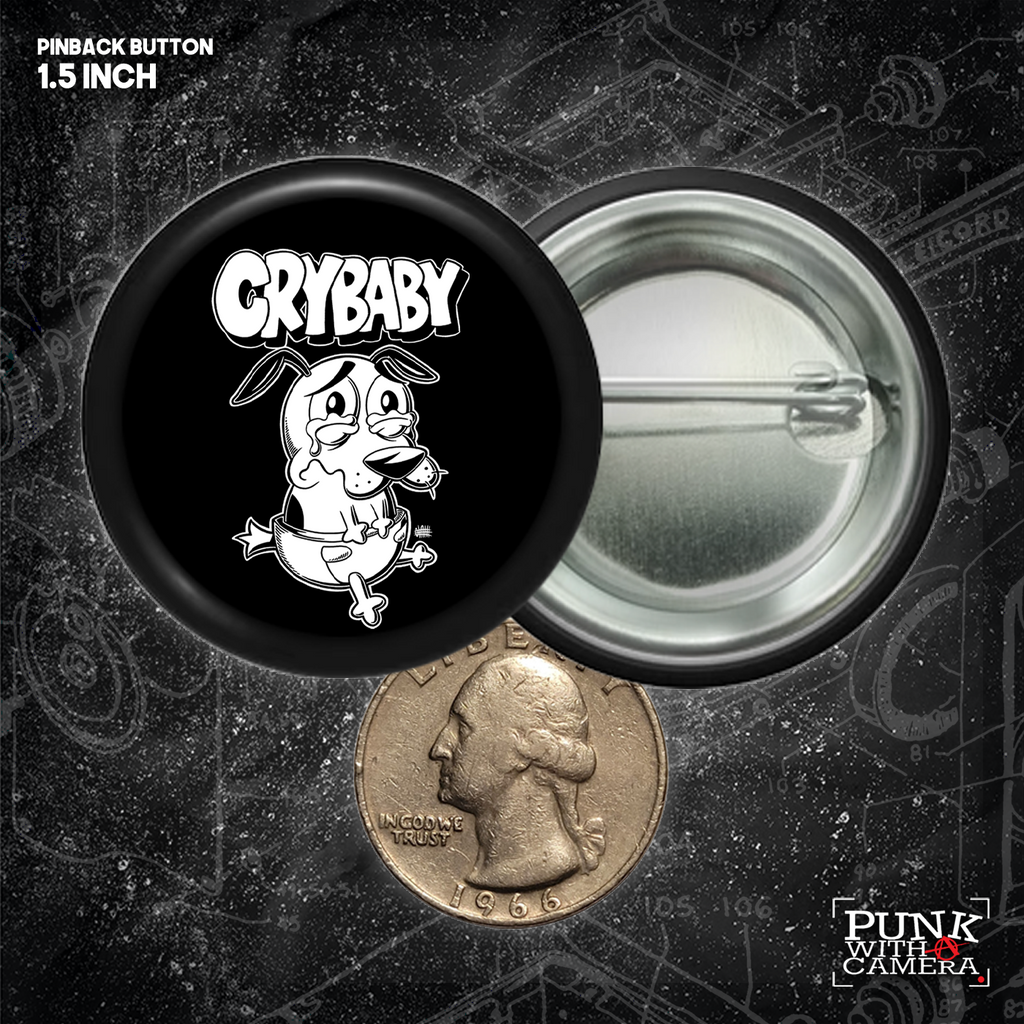 Crybaby - Buttons (1, 1.25, 1.5, & 2.25 Inch)
