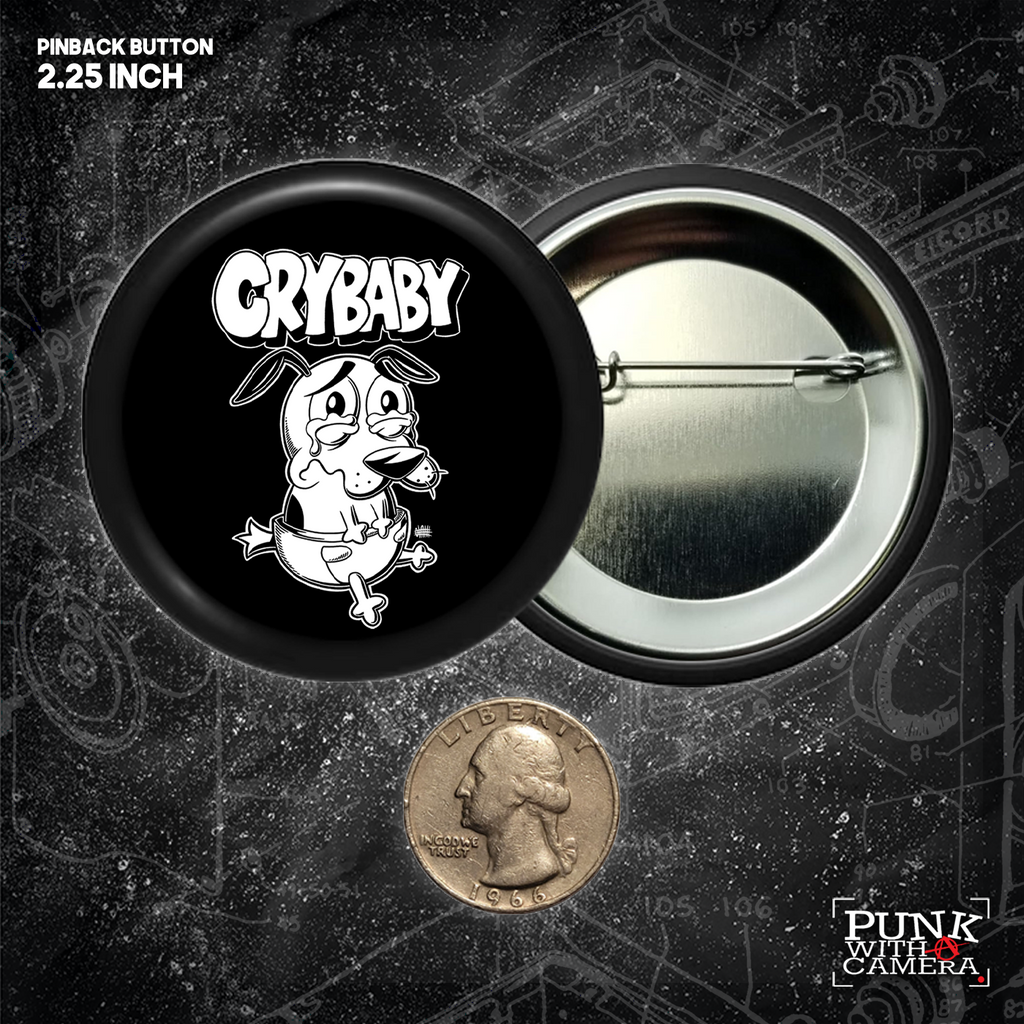 Crybaby - Buttons (1, 1.25, 1.5, & 2.25 Inch)
